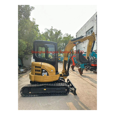 中古ミニ掘削機 CAT 303 販売 3000 KG 機械重量 オリジナル液圧バルブ