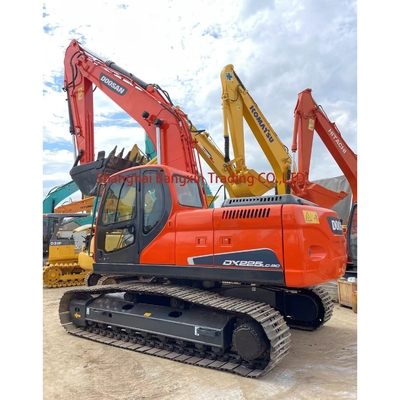 1.5 バケツ容量 ドーサン DX225LC 掘削機 韓国の原作 重作業用