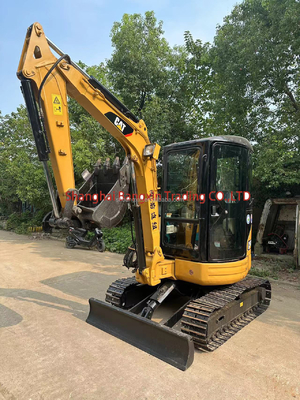 はい,あなたは小さなマシンを検査することができます 中古ミニ掘削機 CAT 303 3000 KG 機械の重量