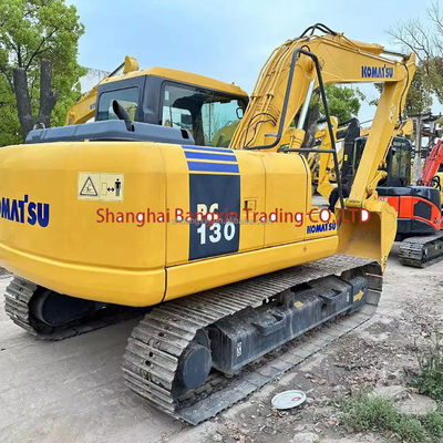 0.5m3バケツ容量 強力なパワーと安定性を持つコマツー pc130-7ミニ掘削機