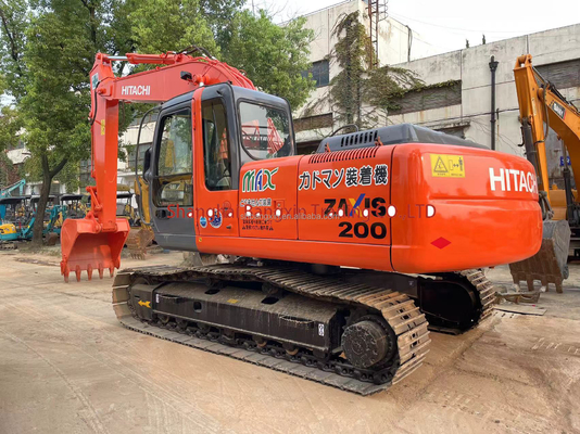 検査を受け入れたHitachi ZX200ミニ掘削機