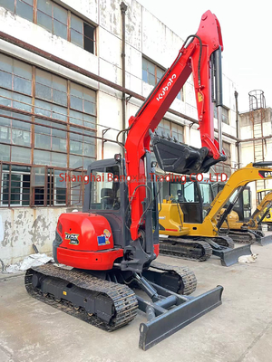 90% KUBOTA KX155 ミニ掘削機 EPA/CE認証