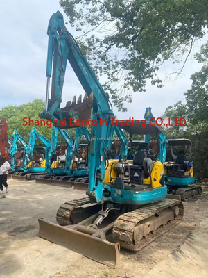 KUBOTA KX155 ミニ掘削機 5 トン オリジナル液圧バルブ付き 中古