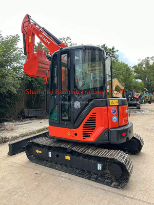原始液圧シリンダーと0.23m3バケット容量を持つHitachi ZX50Uミニ掘削機