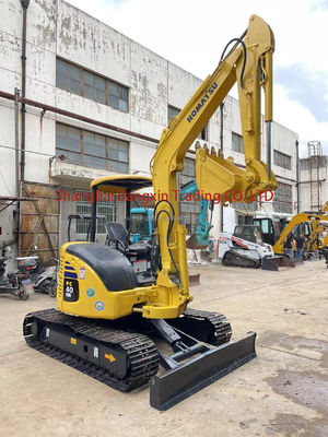 4トンのミニ掘削機 コマツー PC40MR EPA/CE証明書と水力安定性