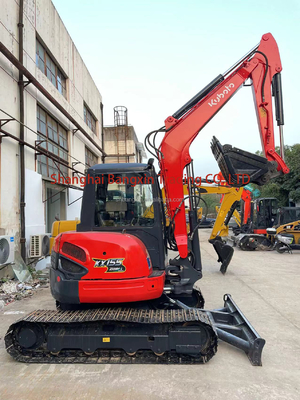 上海限定版の0.23m3バケツ容量のKUBOTA KX155-3zミニ掘削機