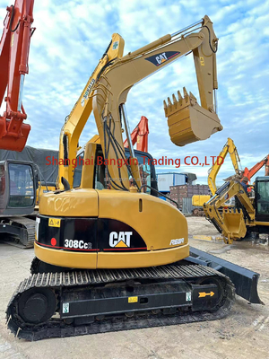 8トンのCAT 308Cミニ掘削機と原始水力ポンプ EPA/CE認証と準備