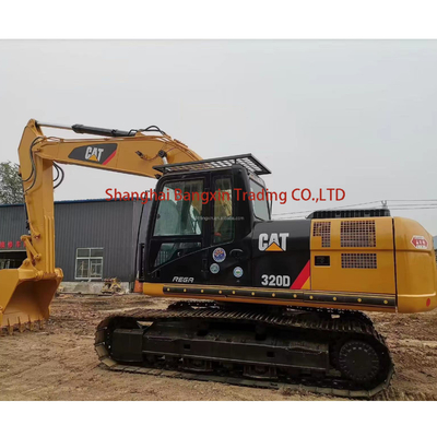 上海で20トンの機械重量使用ミニ掘削機 CAT 320D CE/EPA承認保証