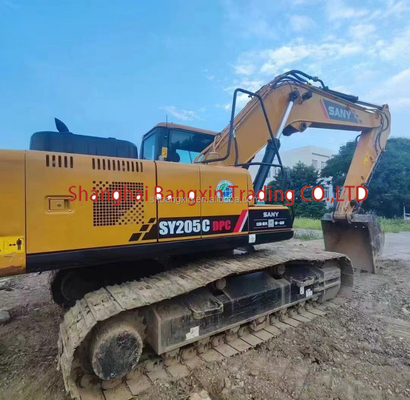 強いパワーと水力安定性 SANY SY205C ミニ掘削機 20000 KG 機械重量