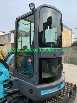 状態は良好です. Kobelco SK55SR ミニ掘削機. 強力なパワーと水力安定性.