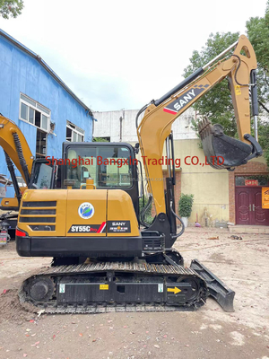 5.5TON 作業重量 Sany SY55C 優れた作業性能のための掘削機