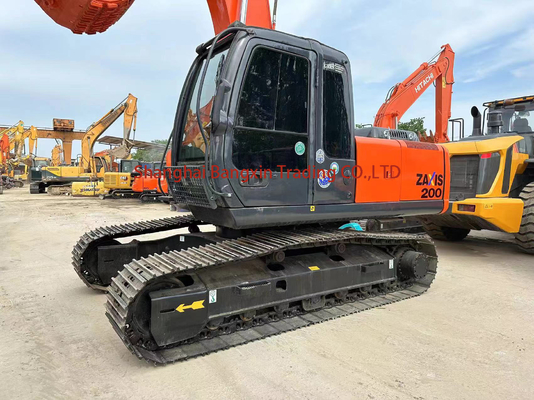 日本原産 中古掘削機 ヒタチ ZX200-HHE 20TON 液圧ポンプ付き掘削機