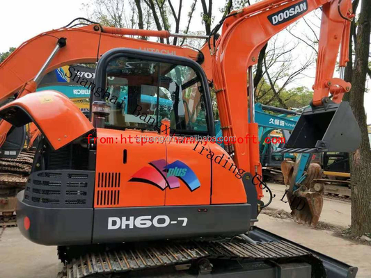 700 作業時間 1 と販売後サポートと使用 Doosan DH60-7 クローラー掘削機