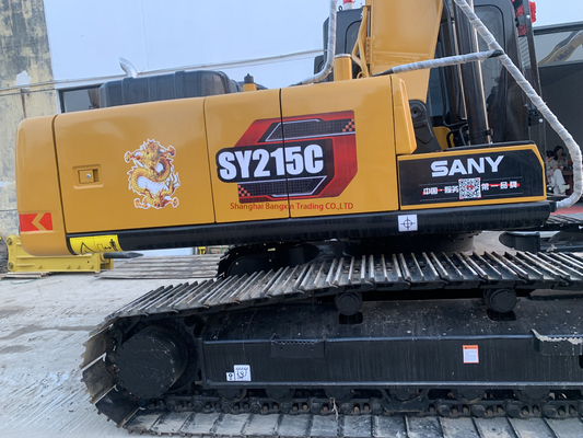 強力なパワー Sany SY215 クローラー掘削機 状態は良好