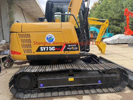 2022年 Sany SY75 中古 クローラー 掘削機 0.27 バケット容量 状態良好