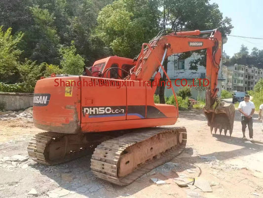 トップ - 強力なパワーと水力安定性を持つDoosan DH150LC-7中古掘削機