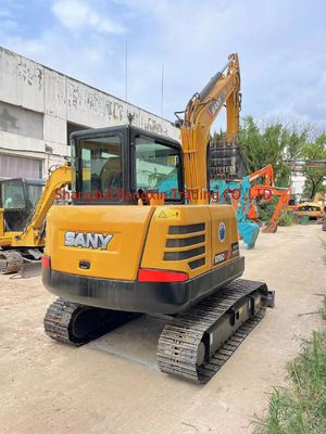 Sany SY55C オリジナルの水力シリンダーと76KWのパワーでグローバル用掘削機