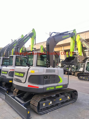 ZOOMLION ZE75 ミニ掘削機 0.35m3 ボケット容量 強いパワーと安定性