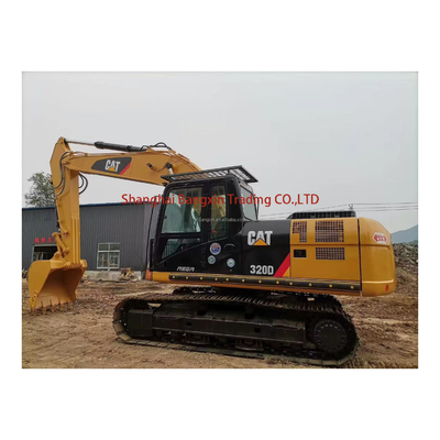 1 バケツ容量 使用された掘削機 Cat 320D 検査のためはい