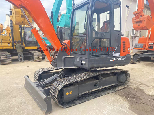 優れた作業性能と1つで Doosan DH55 ミニ掘削機を検査できますか?