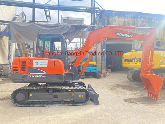 優れた作業性能と1つで Doosan DH55 ミニ掘削機を検査できますか?