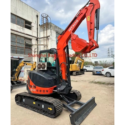日本から輸入された0.2バケツ容量のHitachi ZX50-3F中古掘削機