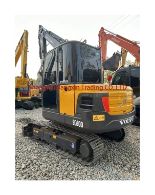 オリジナル6トンのボルボEC60D掘削機 中古ミニ掘削機 EPA/CE認証