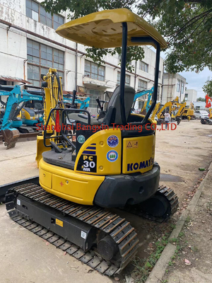 良い状態 3 トン稼働重量 90% 度でコマツー PC30MR-3 掘削機