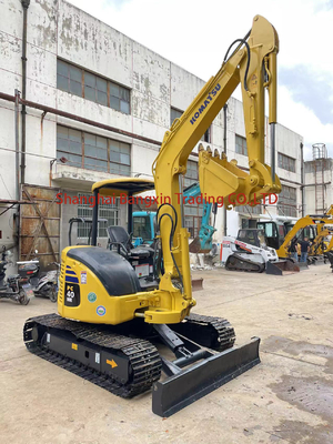 0.19 バケット容量と4000KGの重量を持つ商用コマツー PC40MR-3掘削機