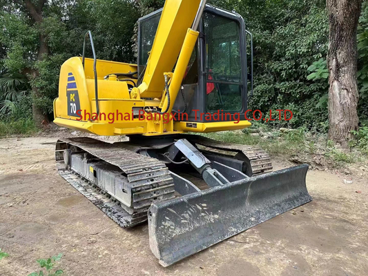 元の水力バルブで使用されたコマツー PC70 クローラー掘削機 7000 KG