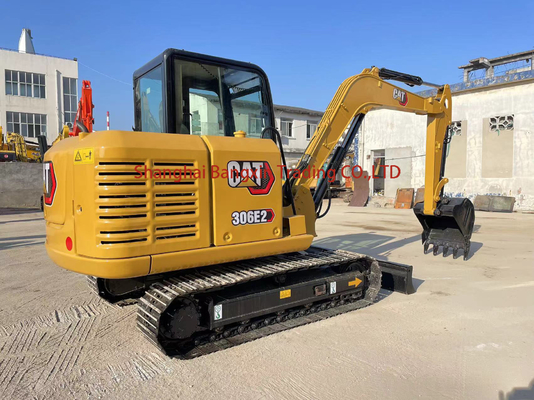 日本輸入 中古キャット306E2 クローラー掘削機 最新技術付きミニ掘削機