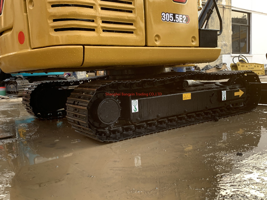 低労働時間 95% Cat 305.5E2 ミニ掘削機 良好な状態