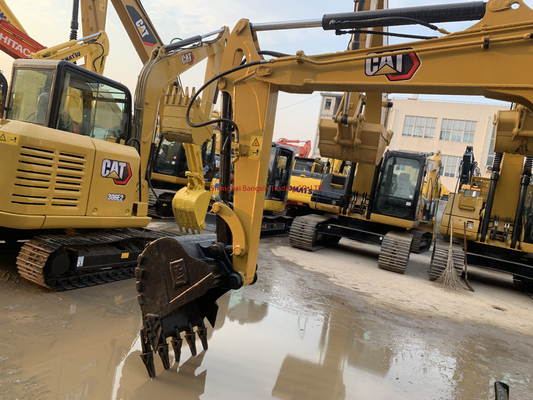低労働時間 95% Cat 305.5E2 ミニ掘削機 良好な状態