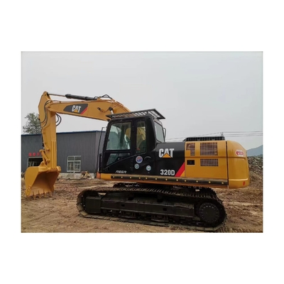 上海でオリジナルの水力シリンダー使用 Cat 320D掘削機 20000 KG マシン重量