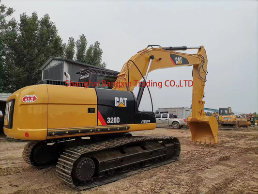 上海でオリジナルの水力シリンダー使用 Cat 320D掘削機 20000 KG マシン重量
