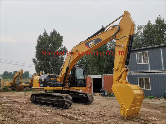 上海でオリジナルの水力シリンダー使用 Cat 320D掘削機 20000 KG マシン重量
